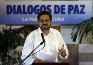 Márquez, líder terrorista da "delegação de paz"... dos guerrilheiros das Farc. Quem acredita em "paz" com terroristas narco-traficantes?