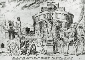 Invasão do Castelo de Sant'Angelo pelos mercenários Landsknechtes em 1527