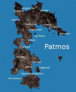 O apóstolo São João na ilha de Patmos, por Jacopo Vignali.
