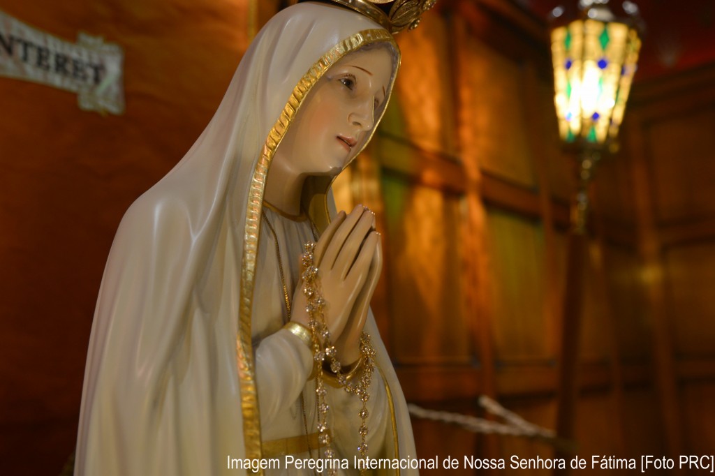 Imagem Peregrina Internacional de Nossa Senhora de Fátima [Foto PRC]