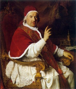 Bento XIV, Sumo Pontífice de 1740 até sua morte em 1758