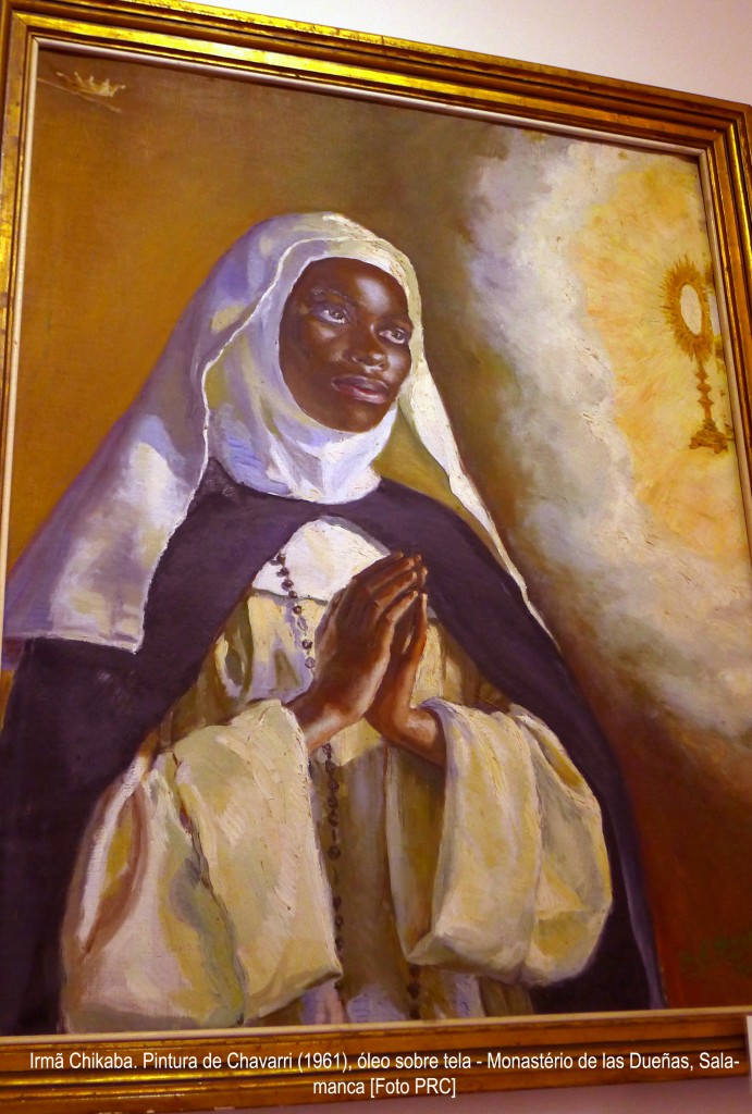 Irmã Chikaba. Pintura de Chavarri (1961), óleo sobre tela - Monastério de las Dueñas, Salamanca [Foto PRC]