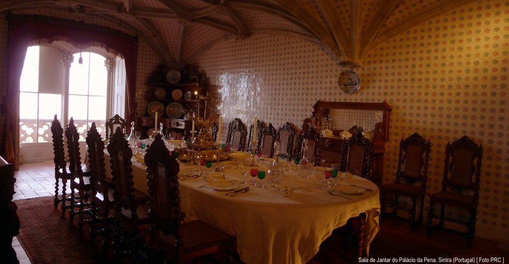 Sala de Jantar do Palácio da Pena, Sintra (Portugal) [ Foto PRC ]