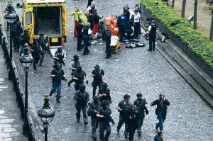 Londres foi surpreendida por um violento atentado jihadista nas portas do Parlamento