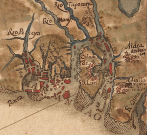 São Luis do Maranhão, mapa de 1629