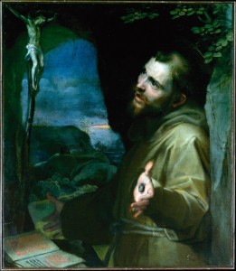 São Francisco - Federico Barocci, séc. XVII. The Metropolitan Museum of Art, Nova York.