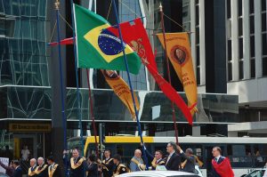 Campanha na Avenida Paulista, em São Paulo
