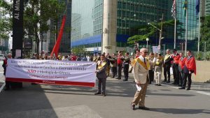 Campanha na Avenida Paulista, em São Paulo