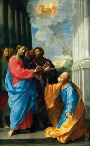 Cristo resgata Pedro das águas – Lorenzo Veneziano, 1370. Staatliches Museum, Berlim.