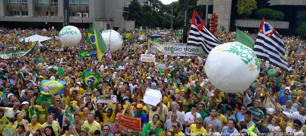 Manifestação na Paulista
