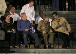 Dilma, Lula, Castro e Maduro