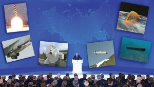 Putin fez uma espalhafatosa apresentação de novas armas com capacidade de devastar qualquer alvo no mundo