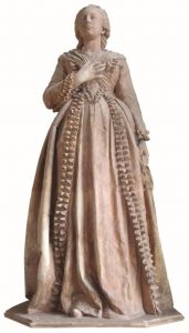 Estátua de Mme. Elisabeth, no Castelo de Chambord