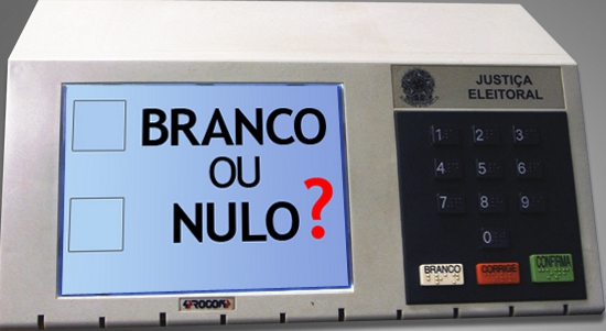 Mais de sete milhões de brasileiros votaram em branco ou anularam seu voto