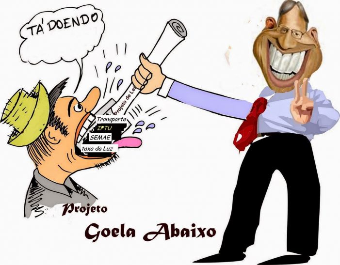 Prefeitos e vereadores goela abaixo