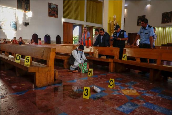 Atentado a sacerdote na Nicarágua
