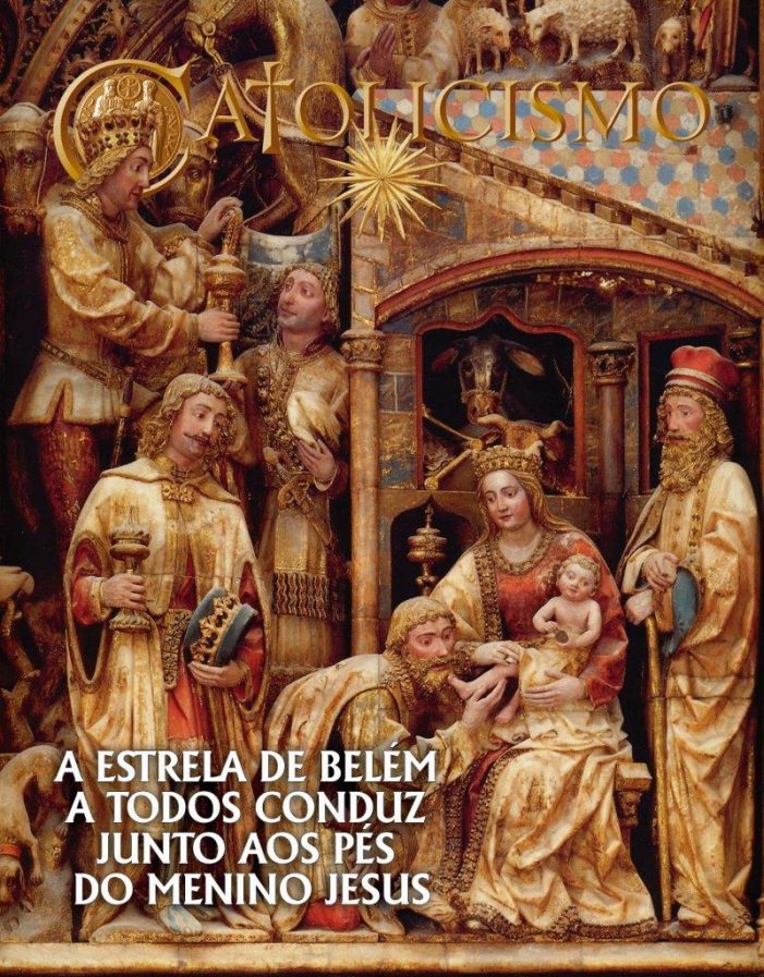 Os Reis Magos seguiram a estrela de Belém e encontraram o berço de Cristo
