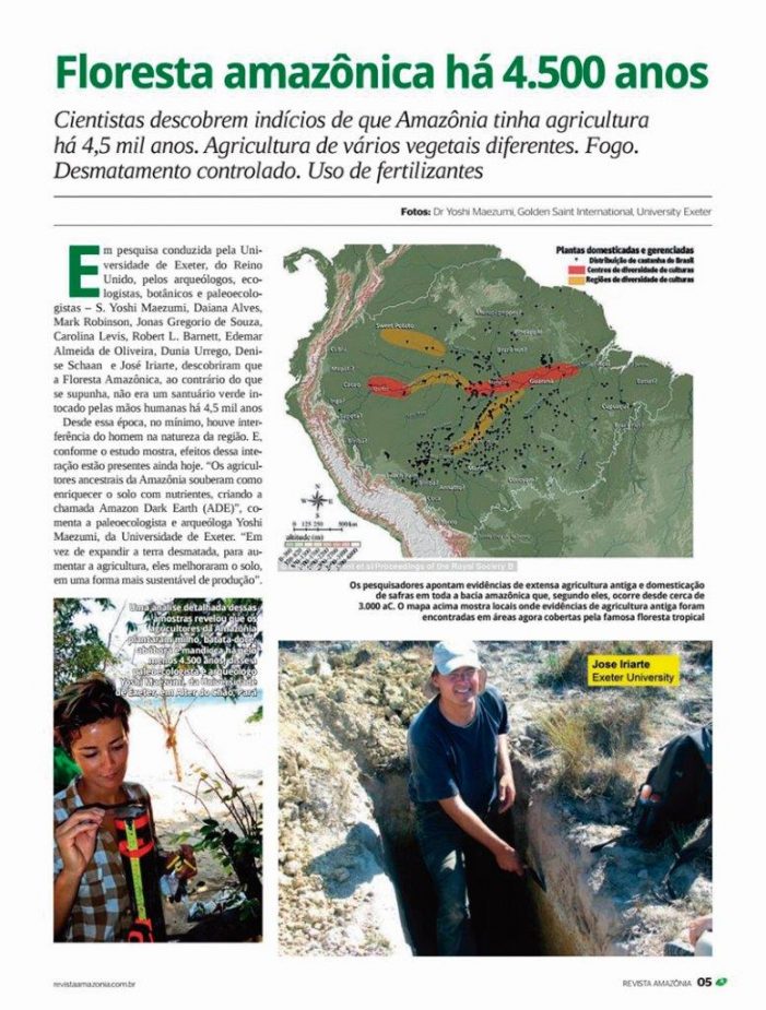Civilizações perdidas na floresta amazônica