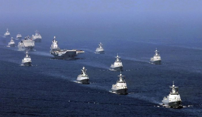 China avança militarmente à sombra da guerra na Ucrânia