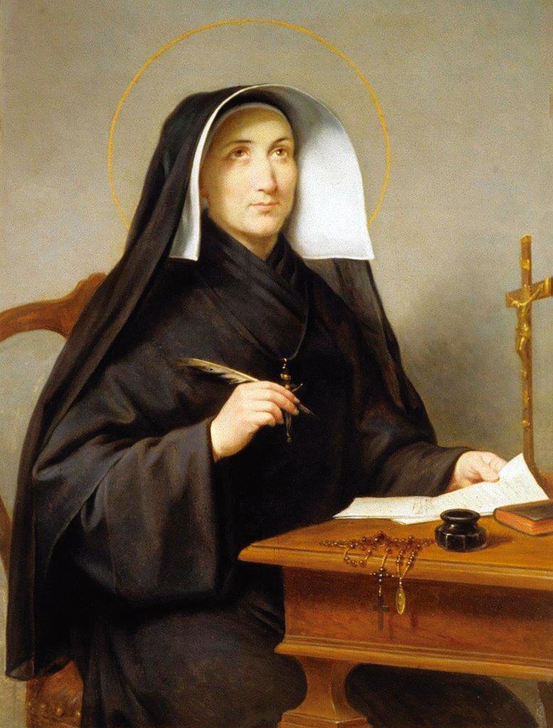 Santa Joana Elisabeth Bichier des Âges Agência Boa Imprensa ABIM