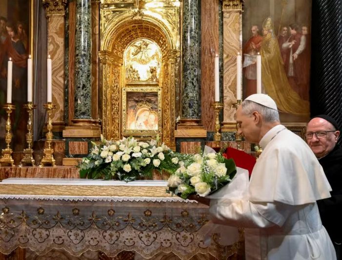 LEÃO XIV E A MÃE DO BOM CONSELHO DE GENAZZANO