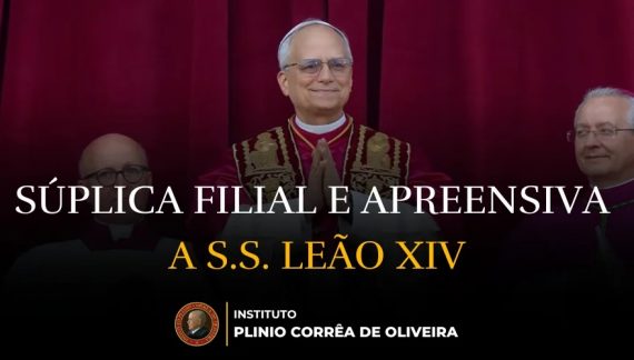 Súplica filial e apreensiva a S.S. Leão XIV