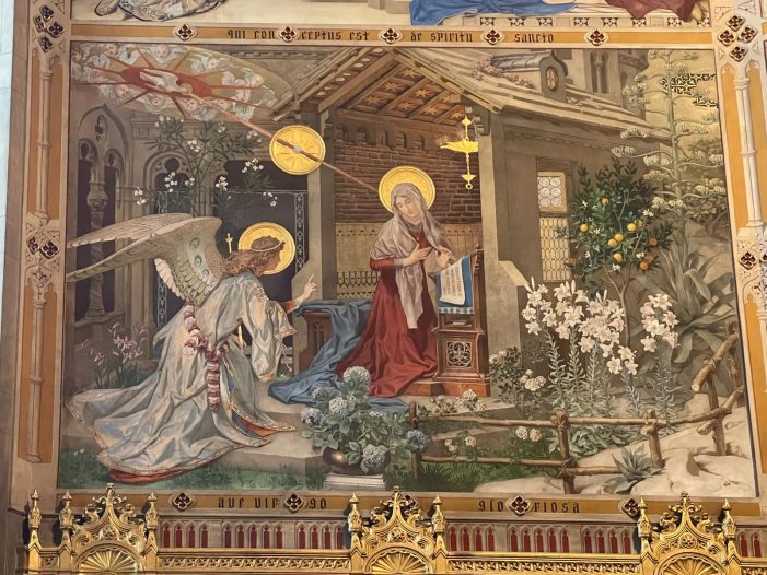 “O Anjo do Senhor Anunciou a Maria  e Ela concebeu do Espírito Santo”